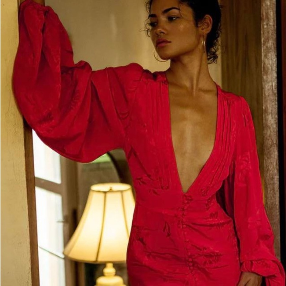 Hard to Find Rat & Boa Romantic Dress